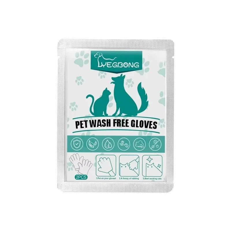 TruePaw™ Pet Wiping Gloves (6 Pack)